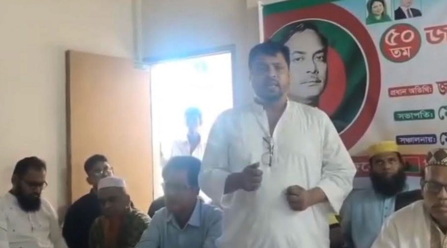 শেখ হাসিনাকে জিয়াউর রহমানের ‘স্ত্রী’ বলে বিতর্কে বিএনপি নেতা