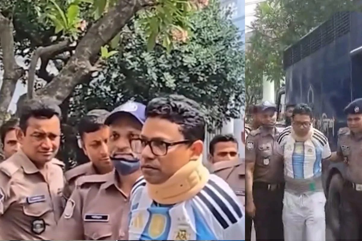 আর্জেন্টিনার জার্সি গায়ে ট্রাইব্যুনালে পলক