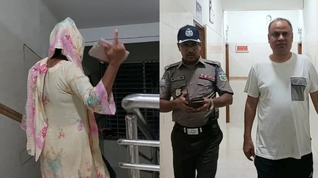 গভীর রাতে পাসপোর্ট অফিসের সহকারী পরিচালক নারীসহ আটক