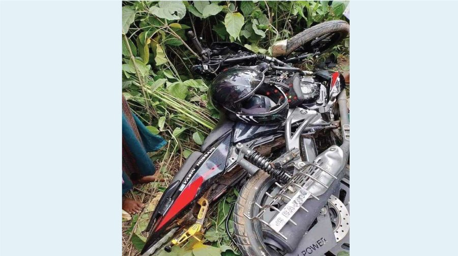 মোটরসাইকেল -টমটম মুখোমুখি সংঘর্ষে নিহত ১, আহত ২