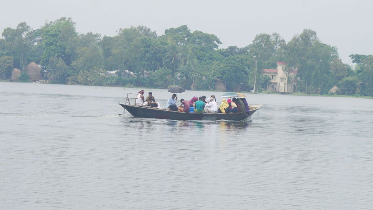 বিপৎসীমার কাছাকাছি যমুনার পানি
