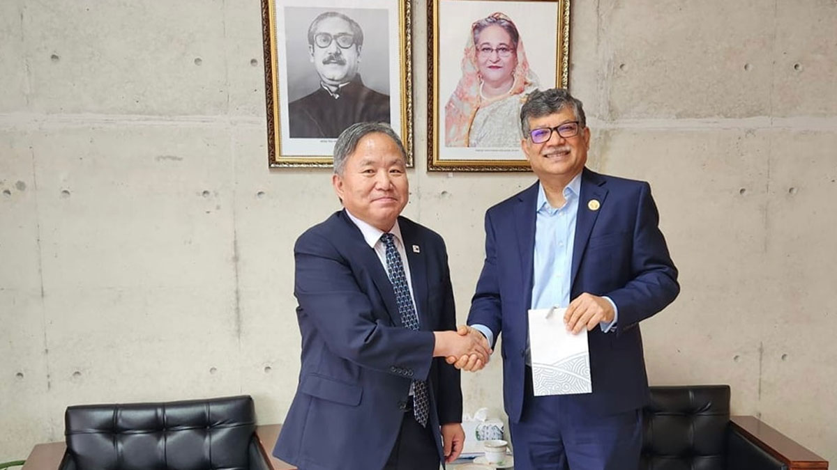 পররাষ্ট্রসচিবের সঙ্গে দ. কোরিয়ার রাষ্ট্রদূতের সাক্ষাৎ