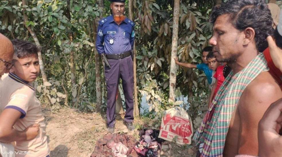 বাজারের ব্যাগে মোড়ানো ছিল ২ নবজাতকের মরদেহ!