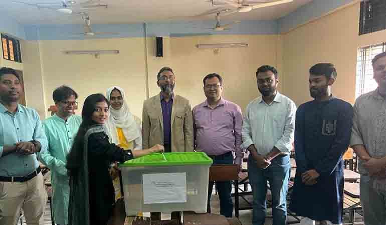 বেরোবির এআইএস ক্লাবের নির্বাচন সম্পন্ন