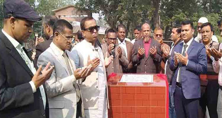 পাঁচবিবি ডিগ্রী কলেজের পরীক্ষা কেন্দ্র হলরুমের কাজের উদ্বোধন