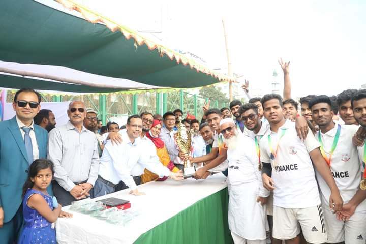 জবির আন্তঃবিভাগ ফুটবল প্রতিযোগিতায় চ্যাম্পিয়ন ফিন্যান্স বিভাগ