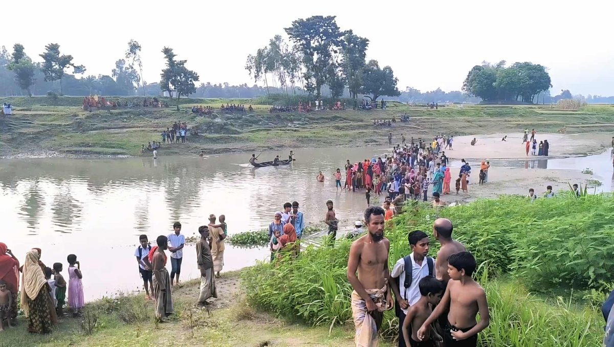 বন্ধুদের সঙ্গে নদীতে গোসল করতে গিয়ে শিক্ষার্থীর মৃত্যু