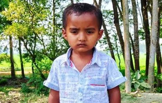 ফুটন্ত গরম পানির পাতিলে পড়ে  শিশুর মৃত্যু