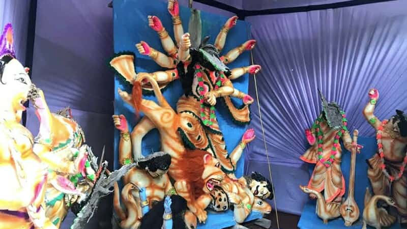 জামালপুরে দূর্গা পূজার প্রতিমা ভাংচুর, যুবক আটক