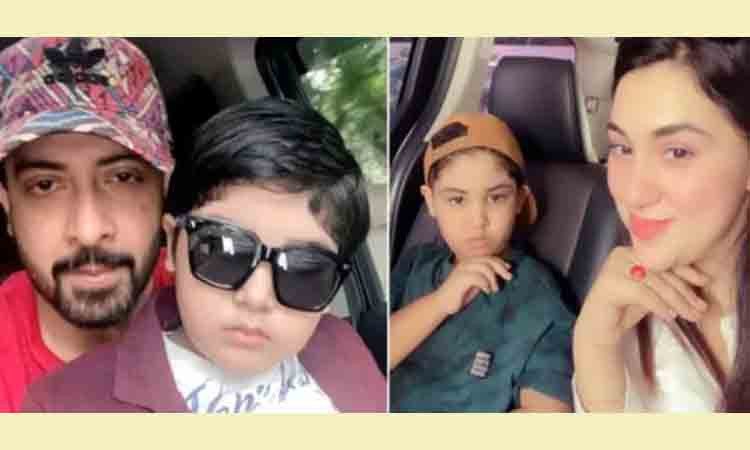 কখনও আমি জয়কে স্কুলে পৌঁছে দেই, শাকিব নিয়ে আসে : অপু বিশ্বাস
