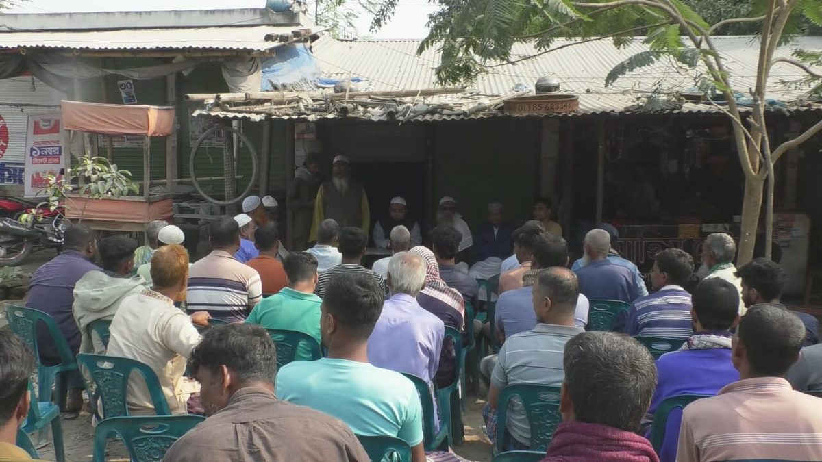 কুমারখালীতে ইসলামী আন্দোলন মনোনীত প্রার্থীর পক্ষে নির্বাচনি প্রচারণা