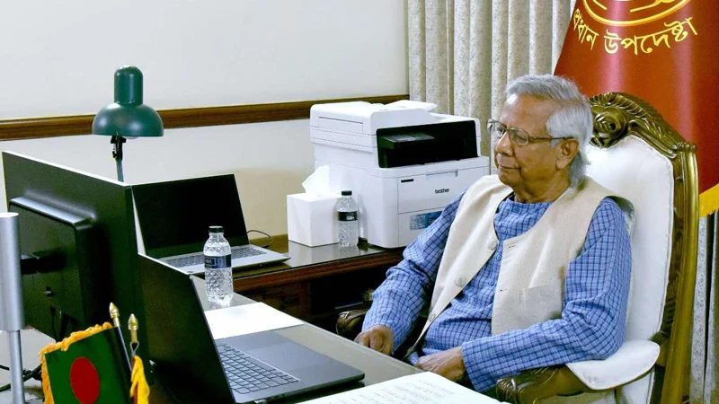 সুষ্ঠু ও অংশগ্রহণমূলক নির্বাচনে সরকার প্রতিশ্রুতিবদ্ধ: প্রধান উপদেষ্টা