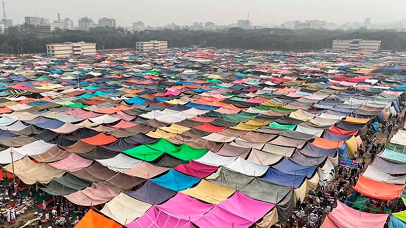 ইজতেমা মাঠে জনসাধারণের প্রবেশ নিষিদ্ধ