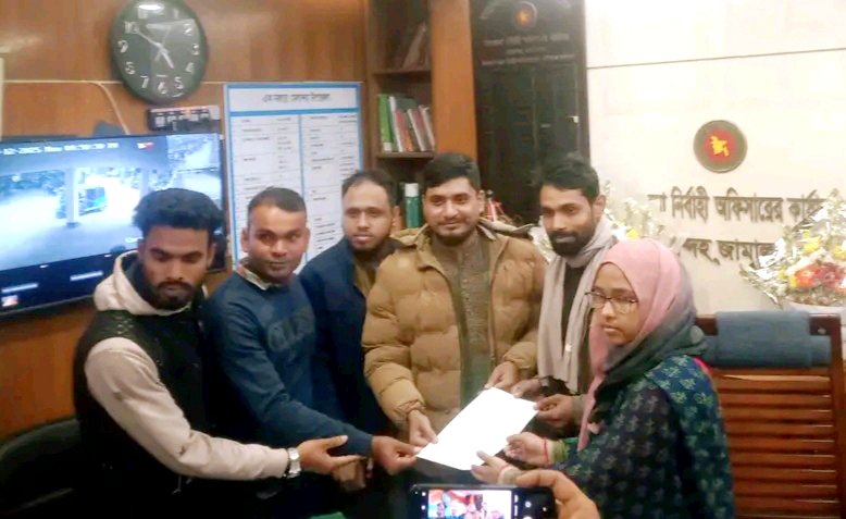 জামালপুর-৩ আসনে মনোনয়নপত্র জমা দিলেন গণ অধিকারের প্রার্থী লিটন