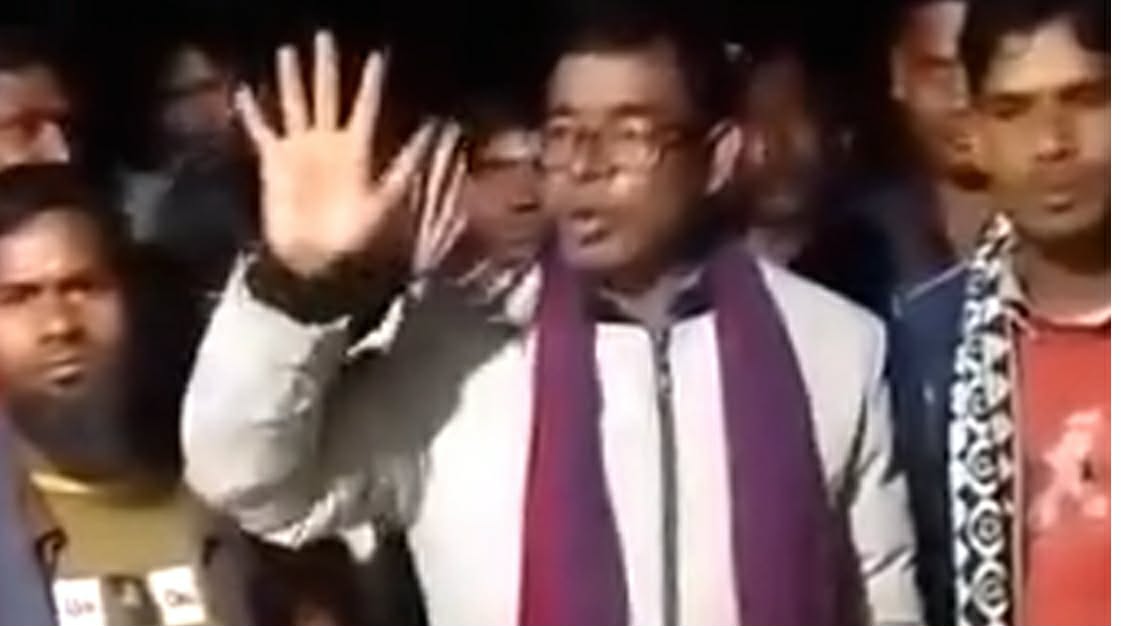 ধানের শীষের প্রচারনায় সাংবাদিক হত্যা মামলার আসামি আ.লীগ নেতা বাবু