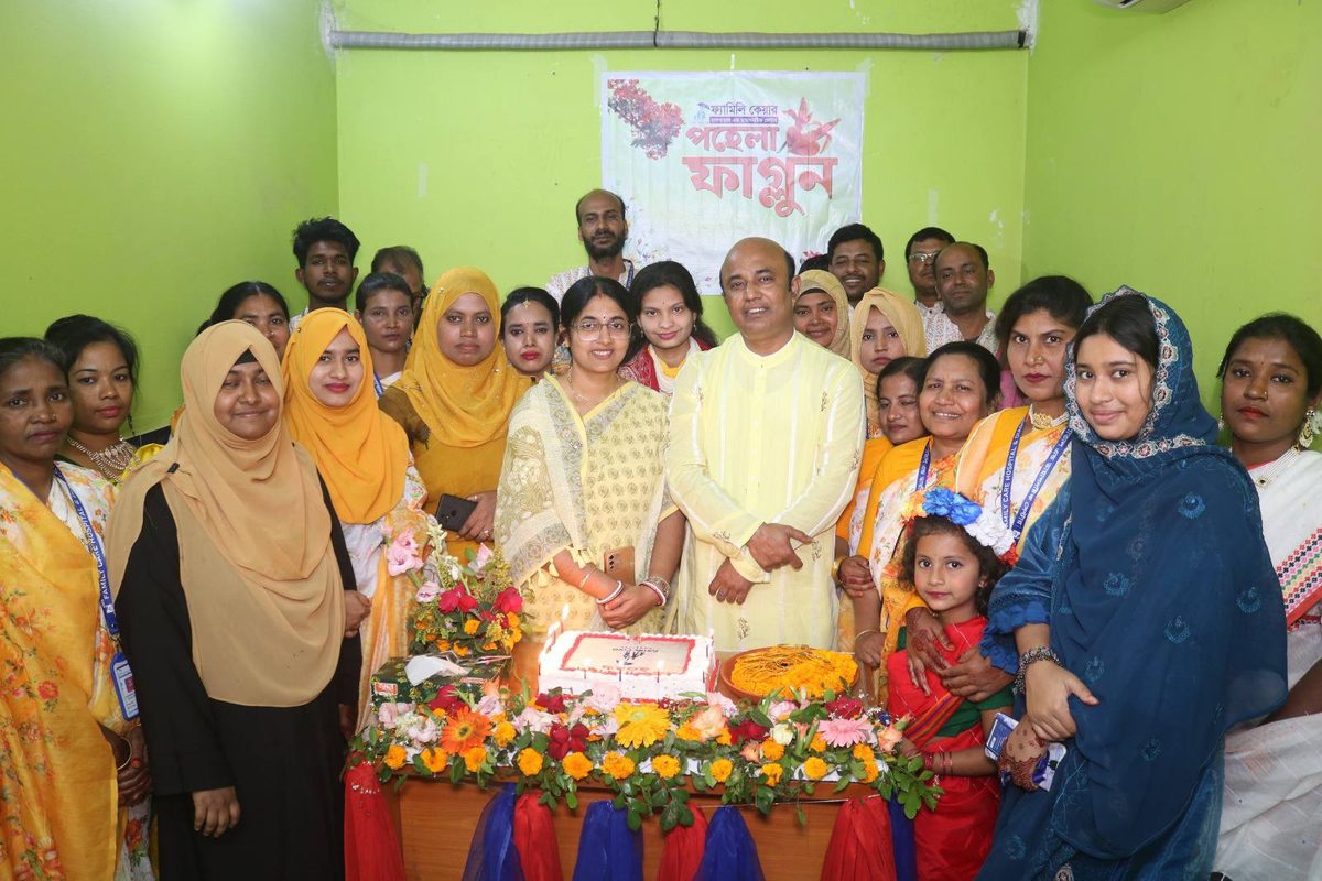 কুমারখালীতে ফ্যামিলি কেয়ার হাসপাতালের উদ্যোগে বসন্ত উৎসব উদযাপন
