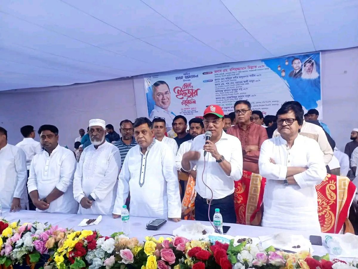 মেলান্দহে বিএনপির ইফতার মাহফিলে প্রতিমন্ত্রী মিল্লাত