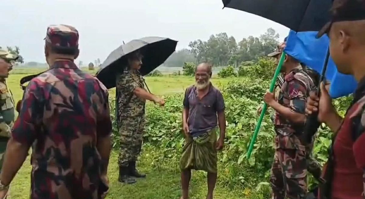 পুশইনের ব্যর্থ চেষ্টার পর শূন্যরেখায় অনাহারে বৃদ্ধ, মিলছে না সমাধান