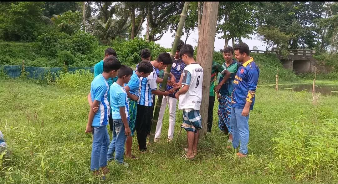 জামালপুরে আর্জেন্টিনার পতাকা চুরির ঘটনায় থানায় জিডি