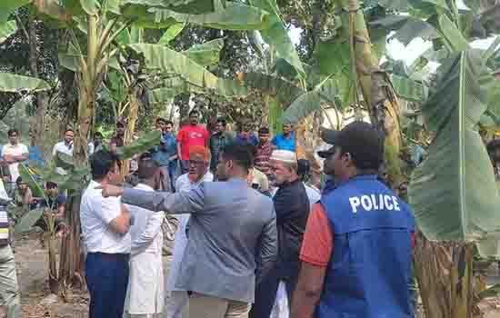 গাজীপুরে কলা বাগান থেকে নারীর দগ্ধ মরদেহ উদ্ধার