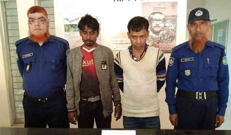 জামালপুরে হেরোইনসহ দুই মাদক কারবারি আটক