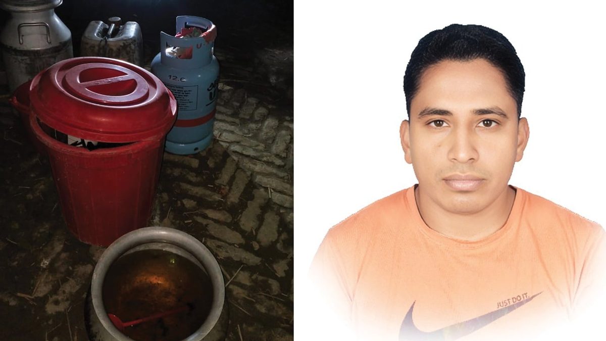সয়াবিন তেল-ডিটারজেন্ট ও জেলি দিয়ে দুধ বানান কৃষকদল নেতা