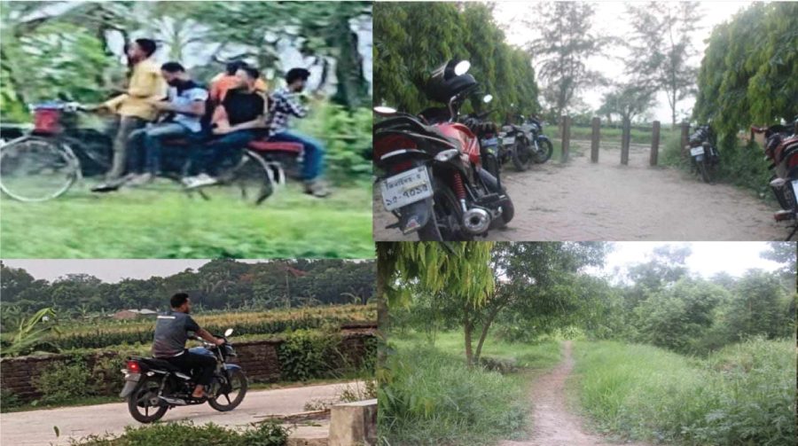 ইবিতে নিষেধাজ্ঞা প্রাচীরের পাশেই বিকল্প প্রবেশপথ