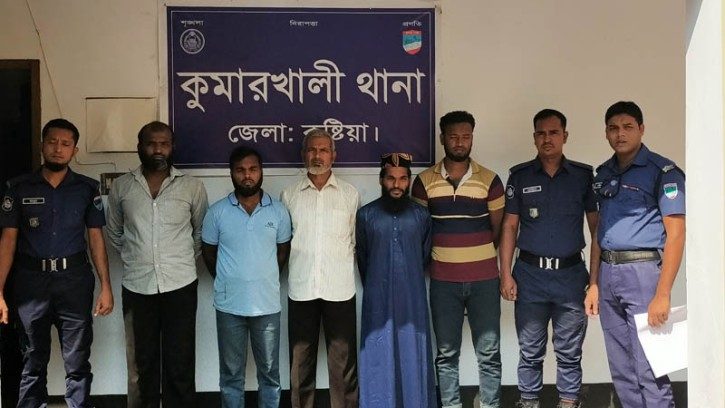 হরতালে কুমারখালীতে কোন প্রভাব নেই, ৫ জামায়াত কর্মী আটক