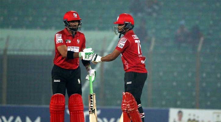 ইফতিখার-সাকিবের তাণ্ডবে রেকর্ড সংগ্রহ বরিশালের