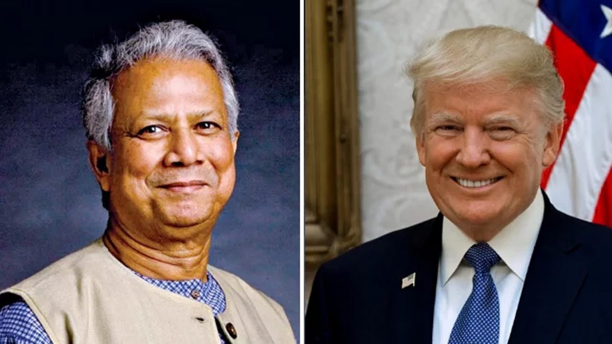 শুল্ক স্থগিত করায় ট্রাম্পকে প্রধান উপদেষ্টার ধন্যবাদ
