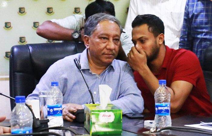 গুলশানে সাকিব-পাপন বৈঠক