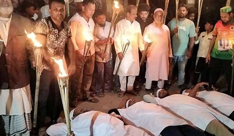 ব্রাহ্মণবাড়িয়া-৪ আসনে বিএনপির মনোনয়নকে ঘিরে সড়ক অবরোধ