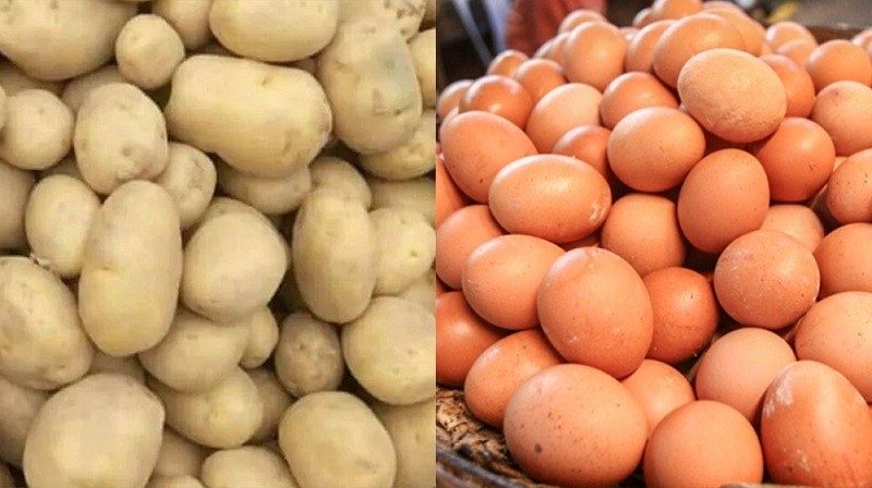 অবশেষে দাম কমেছে ডিম ও আলুর