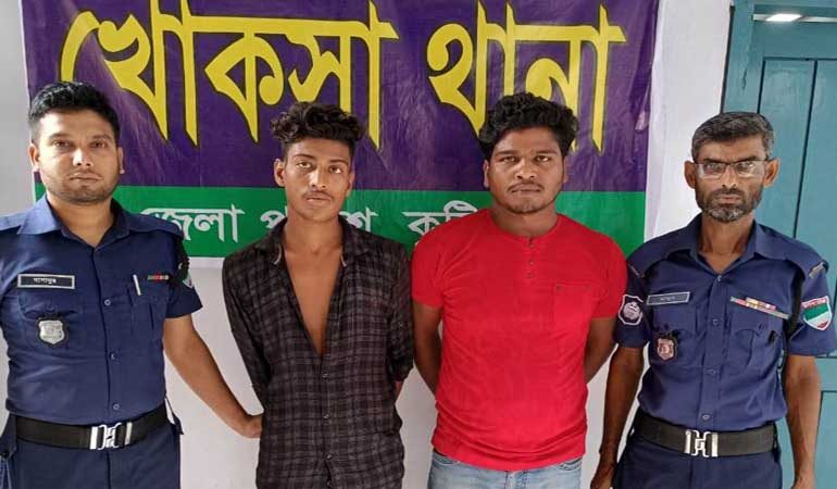 খোকসায় ডাকাতির ঘটনায় ২ জন আটক