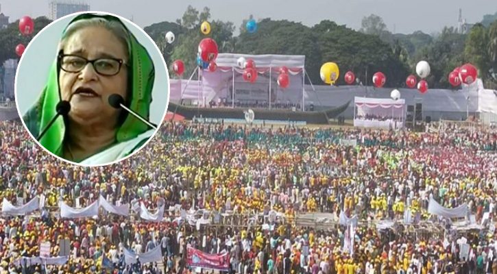 আমরা উন্নয়ন করি, বিএনপি মানুষ খুন করে: প্রধানমন্ত্রী
