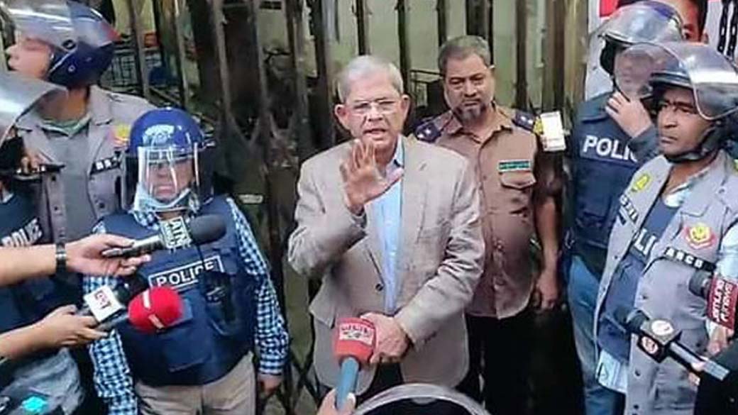 নয়াপল্টনে সংঘর্ষের পর যা বললেন ফখরুল