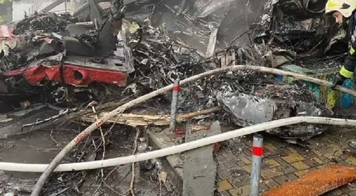ইউক্রেনে হেলিকপ্টার বিধ্বস্ত, স্বরাষ্ট্রমন্ত্রীসহ নিহত ১৬