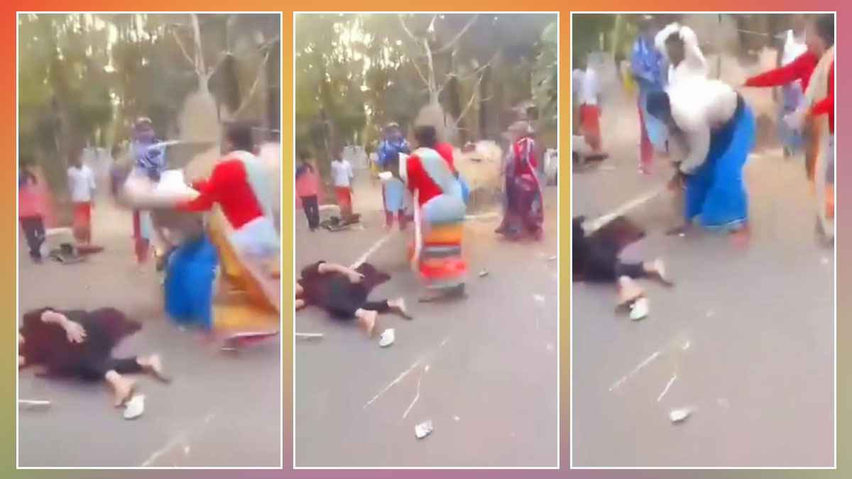 বিরোধপূর্ণ জমি নিয়ে বাবা-মেয়েকে নির্যাতন, ভিডিও ভাইরাল
