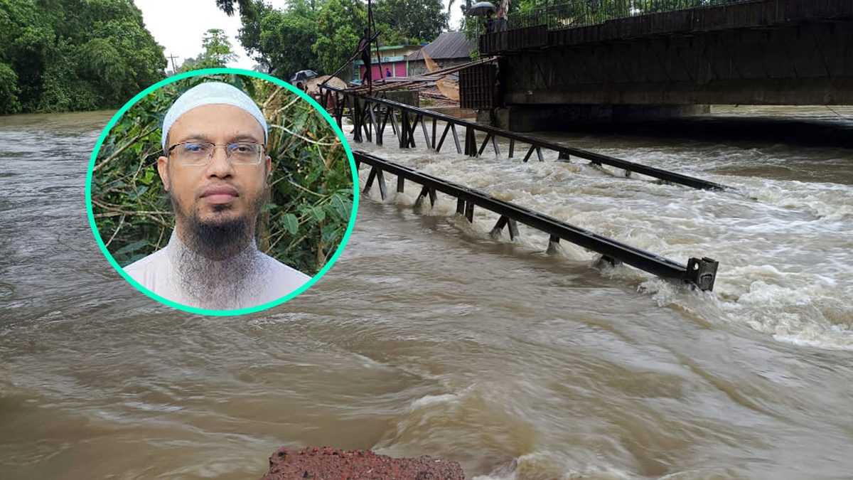 ৫'শ টন ত্রাণ নিয়ে বন্যাদুর্গতদের পাশে শায়খ আহমাদুল্লাহ