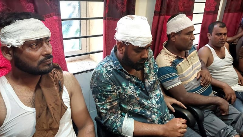 যুবদল-ছাত্রদলের দুই নেতাসহ ৫ জনকে কুপিয়ে ও পিটিয়ে জখম