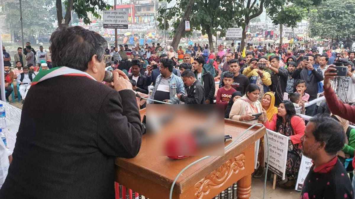 ‘এমন কাউকে ভোট দেবেন না যারা পার্লামেন্ট মেম্বার বানান করতে পারে না’