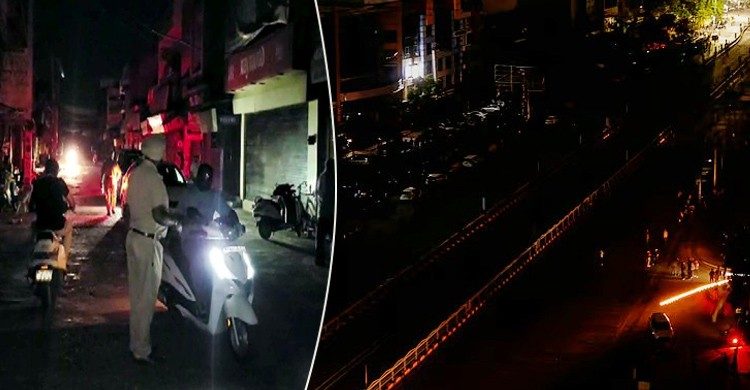 পাকিস্তানের পাল্টা হামলার ভয়ে ভারতের ব্ল্যাকআউট ঘোষণা