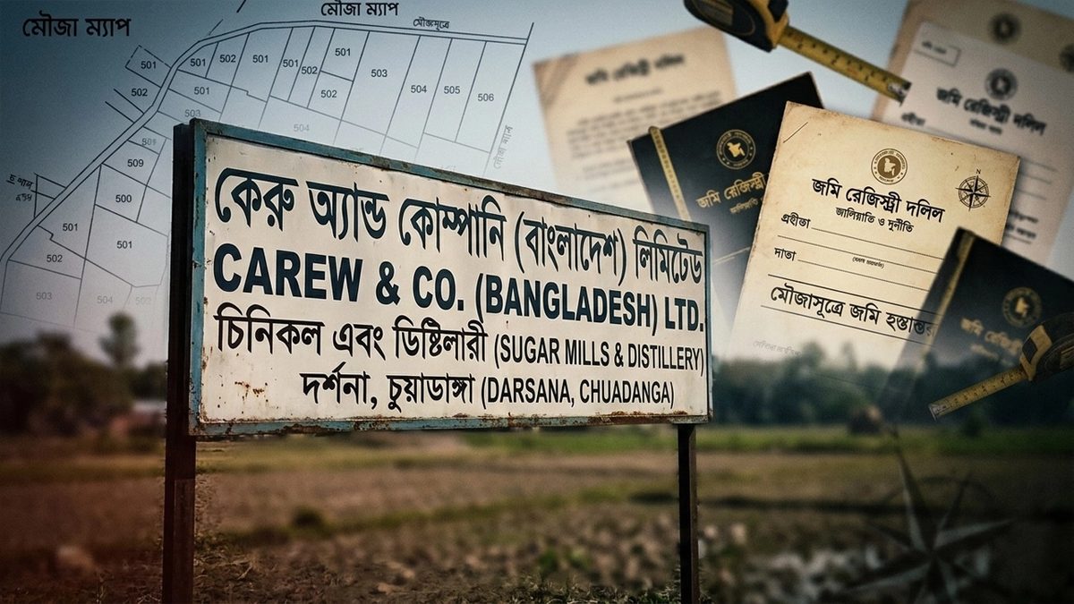 কেরুর প্রতি বিঘা জমির দাম ৫৩ টাকা