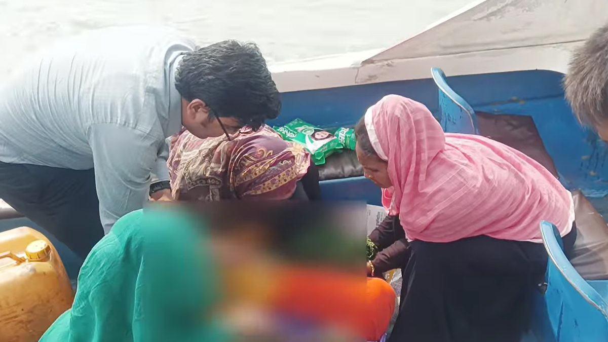 মাঝসাগরে আচমকা প্রসববেদনা, চিকিৎসকের সহায়তায় স্পিডবোটেই বাচ্চা প্রসব