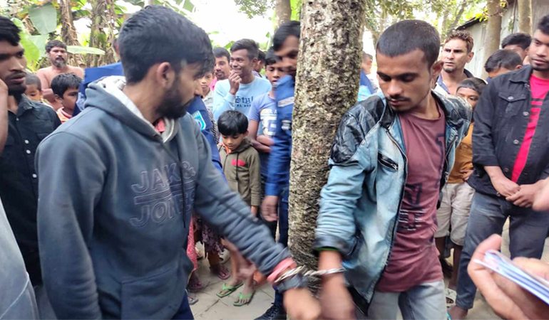 দেবীগঞ্জে চুরির অপবাদে দুই যুবককে মারধরের অভিযোগ