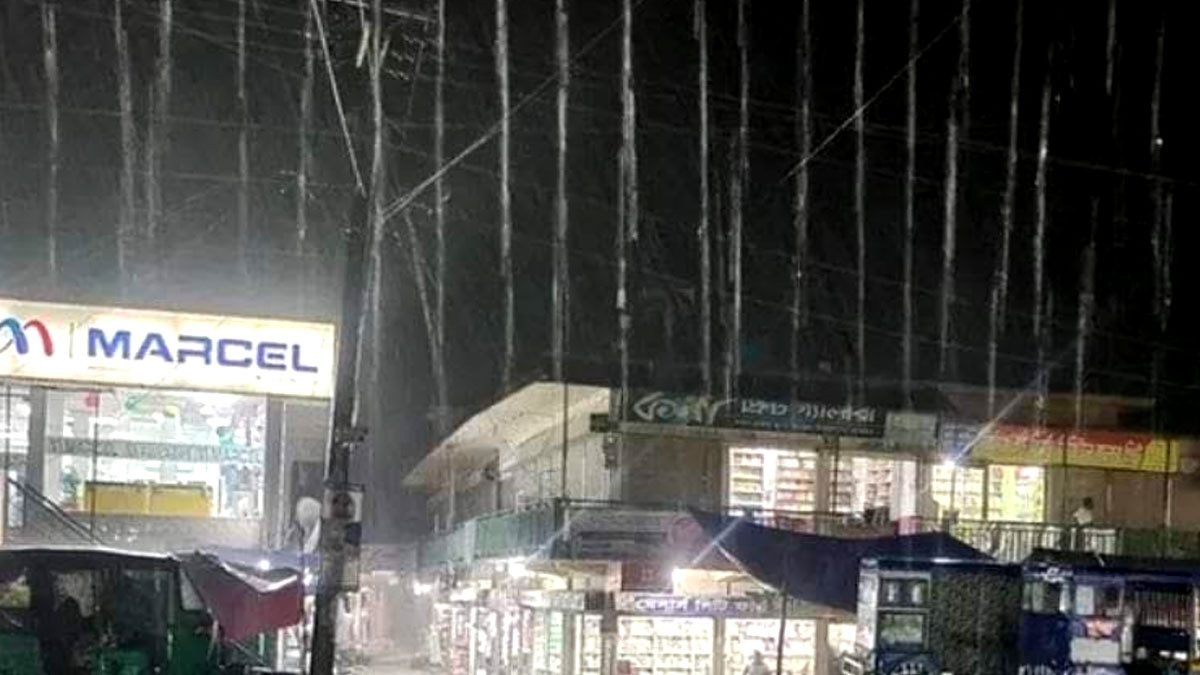 দাবদাহের পর স্বস্তির বৃষ্টি