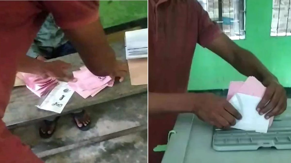 কুষ্টিয়ায় একাই ২০ ভোট দিলেন যুবক, ভিডিও ভাইরাল