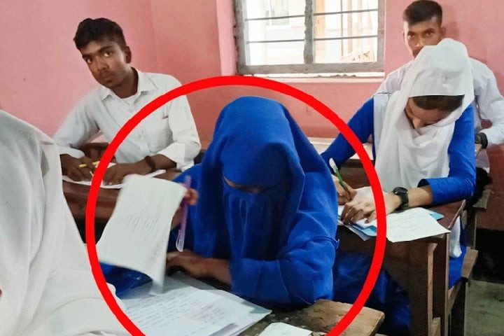 স্বামীকে দাফন করে এসএসসি পরীক্ষায় অংশ নিলেন নববধূ