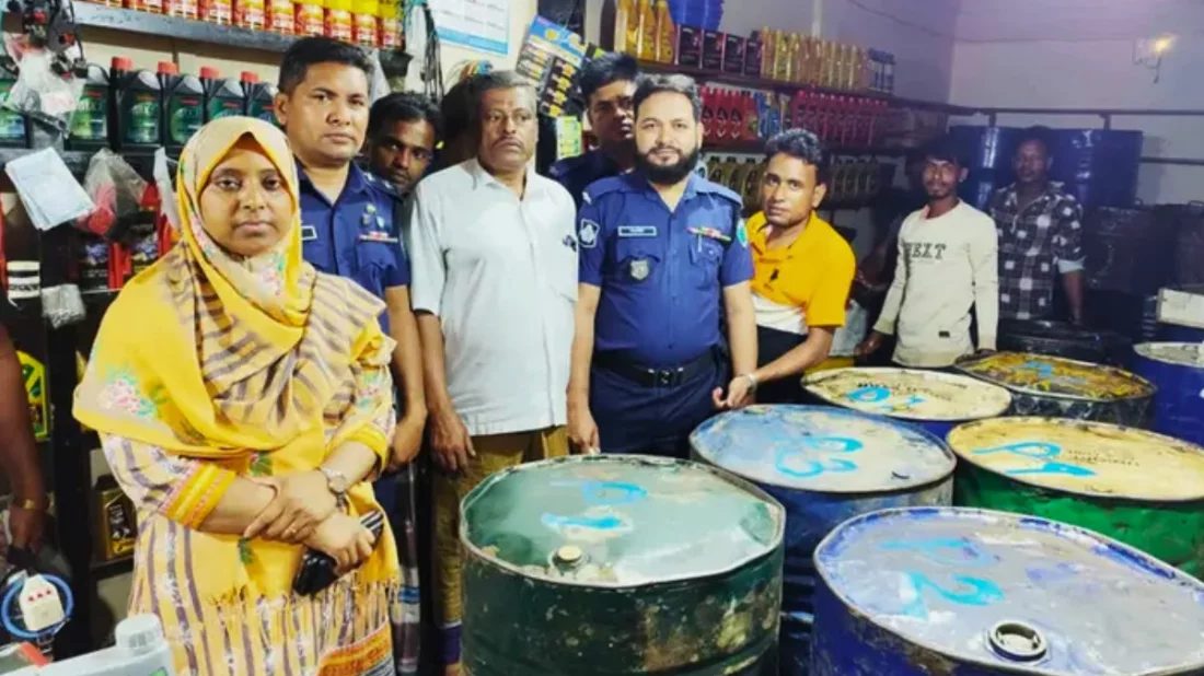 পেট্রোলে সিঁদুর মিশিয়ে তৈরি হতো নকল অকটেন