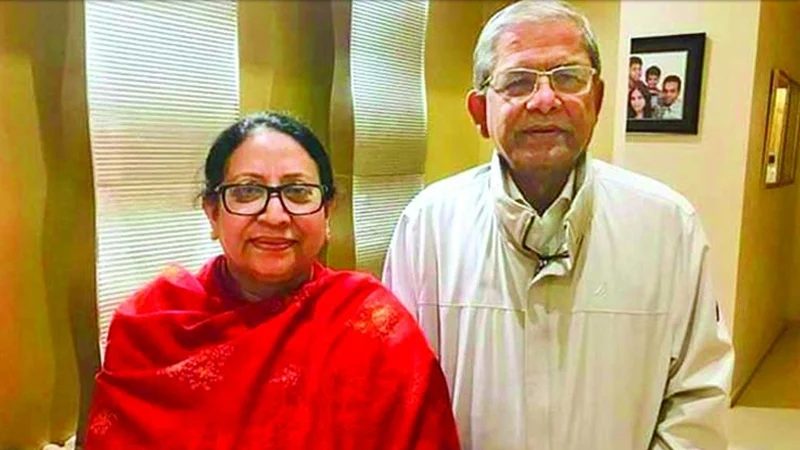 সস্ত্রীক লন্ডনের উদ্দেশে ঢাকা ছাড়লেন মির্জা ফখরুল